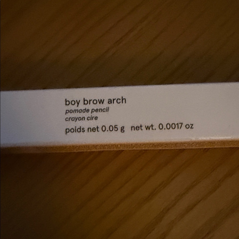Glossier Boy Brow Arch Pomade Pencil - White and Brown
